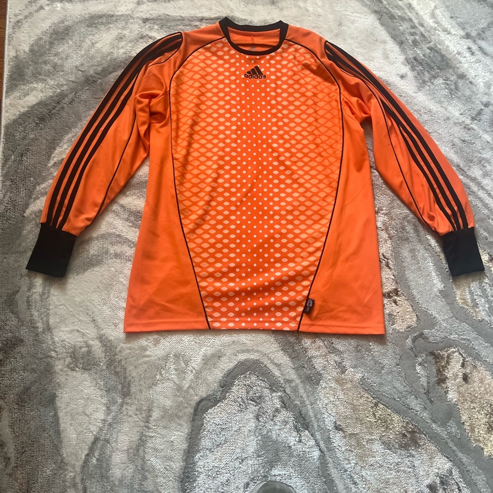 Adidas Vibrant Orange Long Sleeve Top